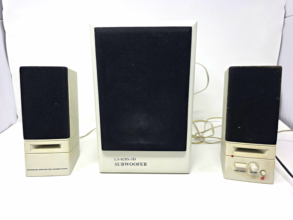 Vintage LS-828S-3D Computer Speakers Subwoofer 2.1 Multimedia Speaker System